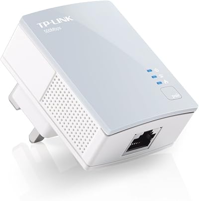 TP-LINK TL-PA411 AV500 Powerline Adapter Single Pack Renewed Tested