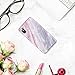 TORRAS Slim Soft Marble iPhone Xs Case/iPhone X Case, Thin Glossy Flexible TPU Rubber Gel Phone Case Cover Compatible with iPhone X(2017)/iPhone Xs(2018, 5.8’’), Pink/Grey