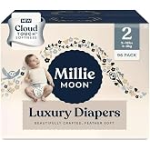 Millie Moon Luxury Diapers - Size 2 and 96ct
