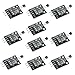 Anmbest 10PCS DC 5V 3144 KY-003 Hall Effect Magnetic Switch Sensor Module for Arduino PIC AVR Smart Car FJ