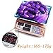 HVAXING 82 inch Ombre Jumbo Braiding Hair Extensions 2Pcs/Lot 165g/pcs High Temperature Kanekalon Fiber Crochet Twist Braids (Purple)
