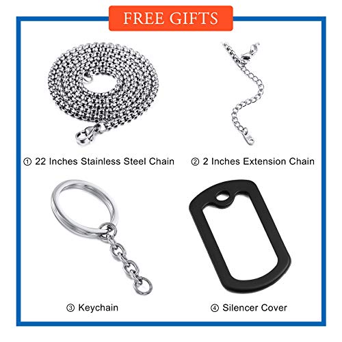 MeMeDIY Personalized Engraved Initial Floral Dog Tags Letter Pendant