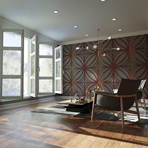 Ekena Millwork WALW24X24X0375OTSBI Otis 3/8"T Decorative Fretwork Wall Panels,…