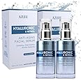 AZURE Hyaluronic Acid & Retinol Anti Aging Facial Serum - Anti Aging, Rejuvenating & Hydrating Face Serum - Reduces Wrinkles & Fine Lines - Skin Care Korean - Each 1.69 fl.oz - 2 Pack