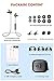 SoundPEATS Magnetic Wireless Earbuds Bluetooth Headphones Sport in-Ear Sweatproof Earphones with Mic (High Fidelity Sound, IPX6, Bluetooth 4.1, aptx, 8 Hours Play Time, Secure Fit Design)- Black