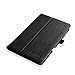 Fintie Folio Case for Acer Iconia One 7 B1-730HD Tablet Premium Vegan Leather Slim Fit Stand Cover With Stylus Holder - Black