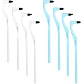 8 Pcs Tooth Stain Eraser Tartar Polisher Stain Removers Dental Plaque Tartar Eraser Plaque Tool Professional Dental Picks Cleaning Professional Tools Teeth Cleaning Kit for Oral Care White and Blue