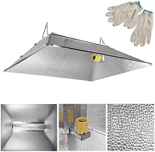 35"x29" Indoor Grow Light Reflector Hood for 250 400 600 1000 Watt HPS MH Tent