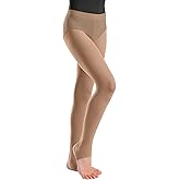 So Danca - Child Stirrup Tights, 85% Nylon/15% Spandex, Ultra Soft Dance Tights for Ballet, Gymnastics, School - TS77