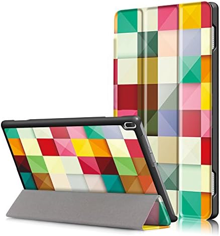 Lenovo Tab4 10 Case, [SlimShell] Tri-floding Hard Armor Case PU Leather Rotating Cover with Flip Folio Case with Auto Sleep/Wake Up Shell for Lenovo Tab4 10" Tablet 2017 Release (Colour)