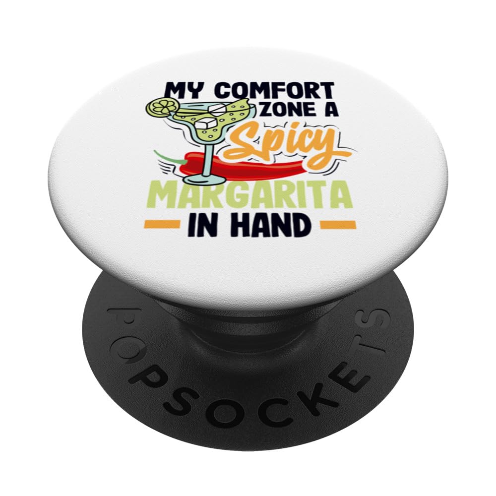 Attenzione Spicy Margarita Cocktail Lover's PopSockets Swappable PopGrip