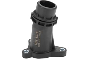 BINB ROAD 11118511205 Black Engine Block Water Pipe Connector Compatible with BMW 1 2 3 4 5 6 7 X1 X2 X3 X4 X5 | Compatible with MINI F55 F56 2013-2019