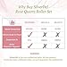 3 in 1 Anti Aging Rose Quartz Roller Therapy Kit by SilverDel - Rose Quartz Massage Roller, Silicone Facial Cleansing Brush and Terry Cloth Storage Pouch