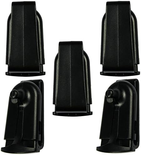 GoodQbuy Handheld Radio walkie Talkie Belt Clip for Motorola talkabout T6200 T5728 T5428 T5720 T5320 T5420 T5628 T9000 T289 Sx750 Mc225r Mb140r Em1020r (5PCS)