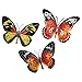 Collections Etc Butterfly Wall Art 3D Metal Décor Set - 3pc. Set