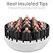 Professional Hair Straightener Brush Best for Beauty 40W Digital Electric Straightening Comb Styles Silky Look