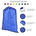 10 PCS Travel Shoe Bags, Non-Woven With Rope For Men and Women Travel Packing Shoe Organizers, X-Large, Rainbow