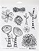 Ranger Everything's Rosy Dyan Reaveley's Dylusions Cling Stamp Collections, 8.5