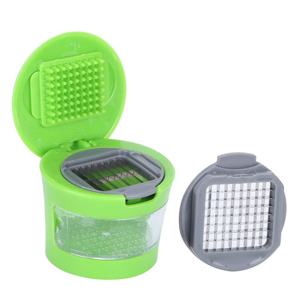 Garlic Chopper, Multifunction Garlic Press Machine Vegetable Fruit Ginger Chopper for Kitchen Cutting Kitchen Supplies