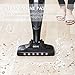 Vacuum Cleaner, Deik 2 in 1 Cordless Vacuum Cleaner, (2nd Gen: Upgraded Motor and Brush) High Power and Long Lasting 22.2V Li-ion Battery, Rechargeable Bagless Stick with Upright Charging Base, Black