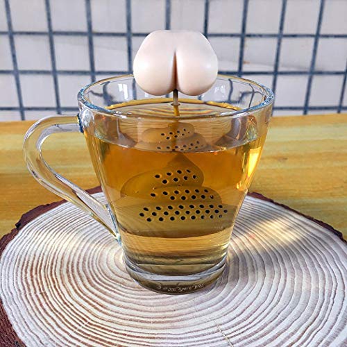 Rabate Creative Small Butt and Shit Shape Tea Leak Kitchen Tool Tea Ball Strainers