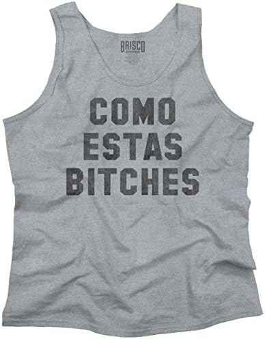 Como Estas Bitches Fashion Ben Stiller Anchorman Movie Funny Tank Top Shirt