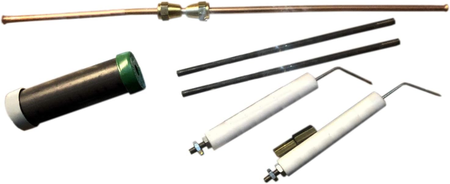 Westwood 5780-LC Burner Electrodes w/Oil Line & Coupling for Beckett Burners AFG AF AR SF SR