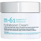 m-61 Hydraboost Cream | Ultra-Nourishing, Moisturizing Face Cream To Plump, Hydrate, And Repair. With Vitamin B5, Vitamin E, Hyaluronic Acid, and Peptides. For All Skin Types - 1.7 Fl Oz
