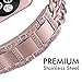 NO1seller Top Band Compatible for Apple Watch Series 7 6 SE 5 4 40mm 41mm 44mm 45mm Series 3 2 1 38mm 42mm Women Men, Wristband Strap