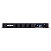 CyberPower CP700PFCRM1U PFC Sinewave UPS Battery Backup and Surge Protector | 700VA/400W, 6 Outlets, AVR, 1U Rackmount, UL Certified