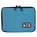Universal Cable Organizer - Electronics Accessories Case USB Drive Shuttle-an All in One Travel Organizer - (Blue)
