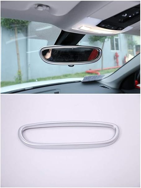 Amazon Bmw 16 19セクション Bmw X1 2シリーズ 室内用バックミラーフレーム装飾 Bmw X1 2シリーズアクセサリー おしゃれ Abs マットシルバー シフトレバー 車 バイク