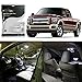Partsam White Interior LED Light Package Kit Replacement Bulbs Compatible with Ford F-250 F-350 F-450 2005-2012 (8 Pieces)thumb 1