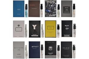 BPAAT Men's Cologne Samples Fragrance Designer Perfume Sampler Set Most Popular Top Designer Brands Sample Vials Collection(12PCS)