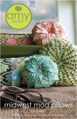 Amazon Com Amy Butler Midwest Mod Pillows Ptrn Arts Crafts Sewing