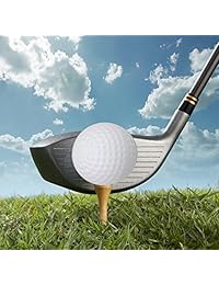 Kofull - Pelota de golf para entrenamiento en interiores (50 unidades, 4 colores disponibles)