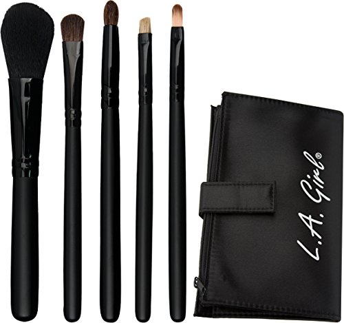 L.a. girl 5 piece essential brush set (pack of 3)