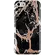VELVET CAVIAR Compatible with iPhone SE 2020 Case, iPhone 8 Case, iPhone 7 Case Marble for Women & Girls - Cute Protective Phone Cover (Pink Iridescent Holographic Blue)