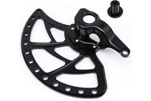 DEFUMP PROCNC Front Brake Disc Rotor Guard Brake Disc Cover Protector Fit for Surron Ultra Bee (Black)