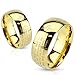 STR-0114 Stainless Steel Gold IP Laser Etched Lords Prayer Ring (13)