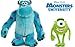 Disney Monsters University New Style Plush Doll Set Featuring Sully James P. 