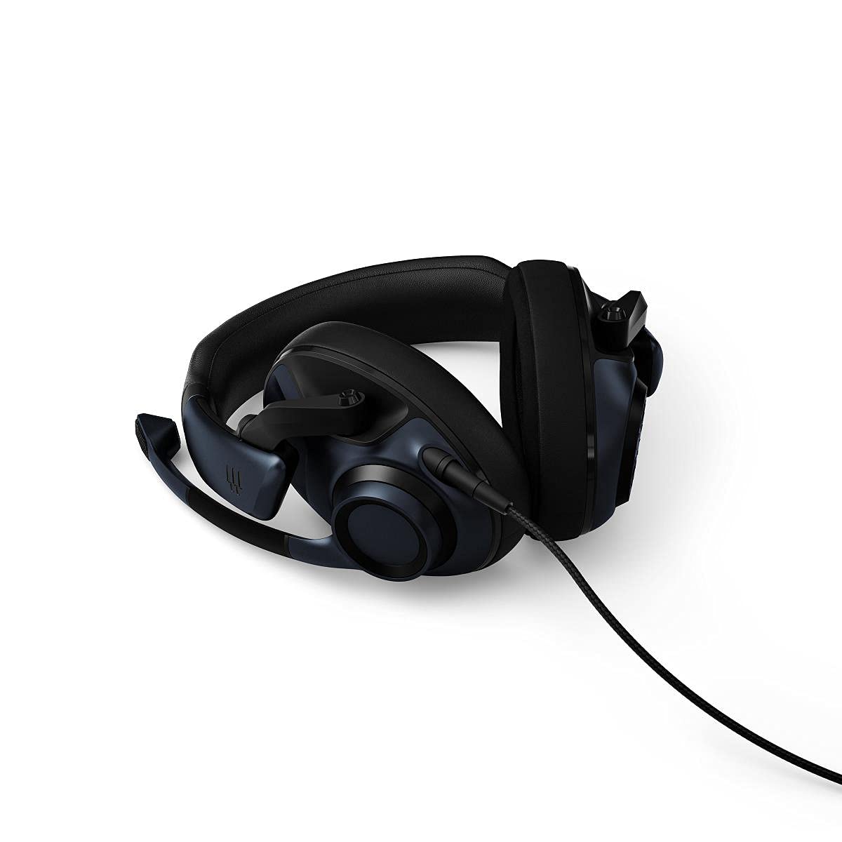 EPOS H6Pro - Closed Acoustic Gaming Headset with Mic – Lightweight Over-Ear Design – Lift-to-Mute – Compatible with Xbox, PS4, PS5 & PC – Black