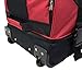 Travelers Club Adventure Multi-Pocket Rolling Sports Duffel Bag, Red, 30 Inch 120.4L