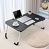 Adjustable-Laptop-Bed-Table-Lap-Standing-Desk-for-Bed-and-Sofa-Breakfast-Bed-Tray-Laptop-Lap-Desk-Folding-Breakfast-Serving-Coffee-Tray-Notebook-Stand-Reading-Holder-for-Couch-Floor-Kids60-x-40-cm Adjustable Laptop Bed Table Lap Standing Desk for Bed and Sofa Breakfast Bed Tray Laptop Lap Desk Folding Breakfast…