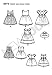 New Look Sewing Pattern 6879 Toddler Dresses, Size A (1/2-1-2-3-4)