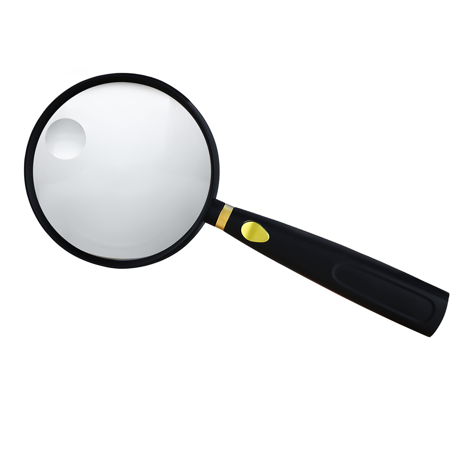 Reading Magnifying Glass Children's Magnifying Glass for Seniors Magnifying Glass 2-13x 110 mm Handheld Magnifying Glass Reading Magnifier Acrylic Lens and Not Heavy Shatterproof Non-Slip for Hobby