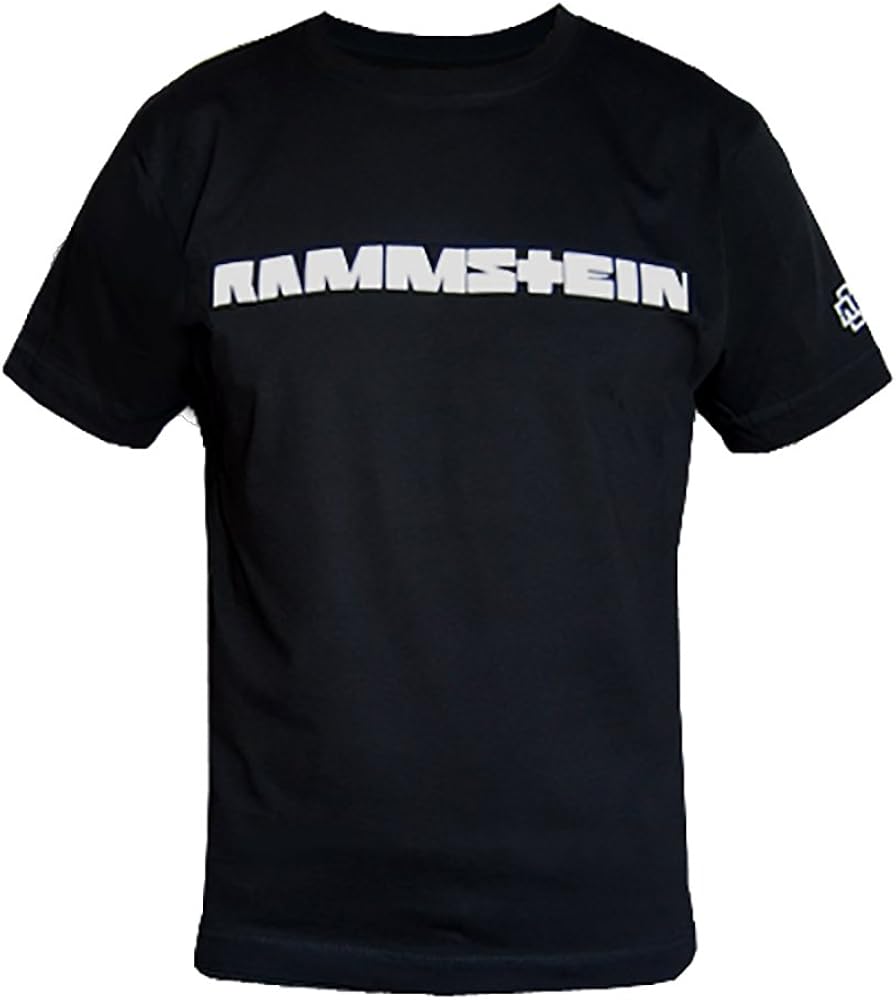 Rammstein Herren TShirt Offizielles Band Merchandise Fan Shirt schwarz