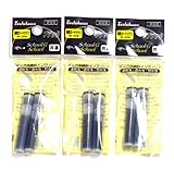 School-G Manga Pen Refill (Black)×3 Packs/total 6 pcs (Japan Import) [Komainu-Dou Original Package]