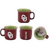 Official Custom Ceramic, X-Large 23 OZ, Relief (raised) Mug (Oklahoma Sooners)