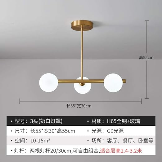 Wepainting Alle Kupfer Restaurant Kronleuchter Einfache Moderne Kreative Esszimmer Lampe Licht Luxus High End Amerikanische Retro Bar Theke Westlichen Restaurant Kronleuchter Weisses Licht Amazon De Beleuchtung